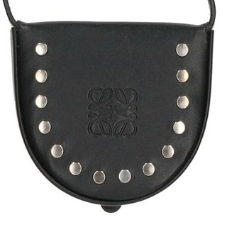 LOEWE - ロエベ アナグラムスタッズミニヒールポーチコイン LOEWE - ロエベ アナグラムスタッズミニヒールポーチコイン