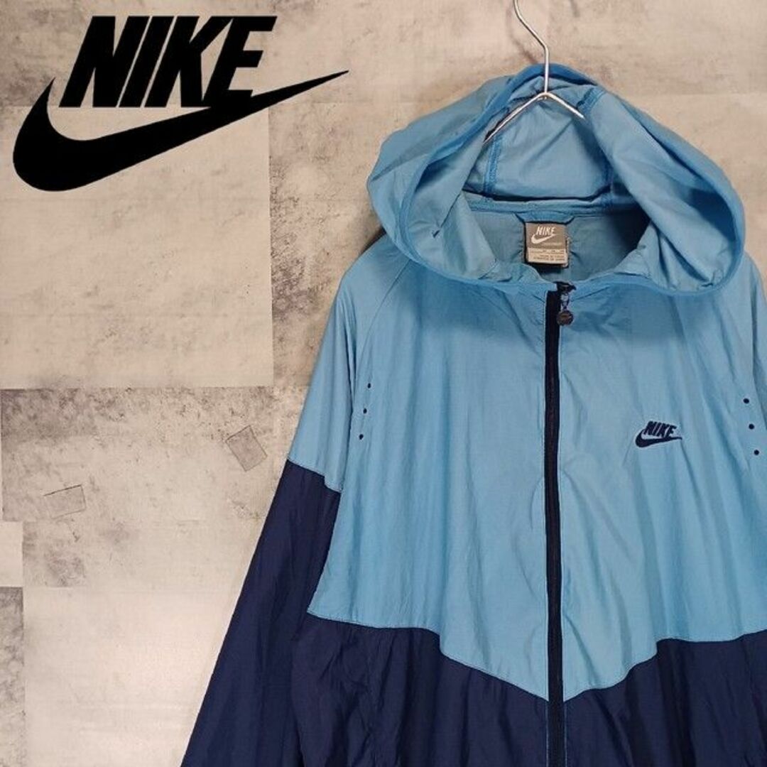 【ファッション通販】 ナイキ NIKE 新品 メンズウィンドブレーカー ダブルスウッシュ XL