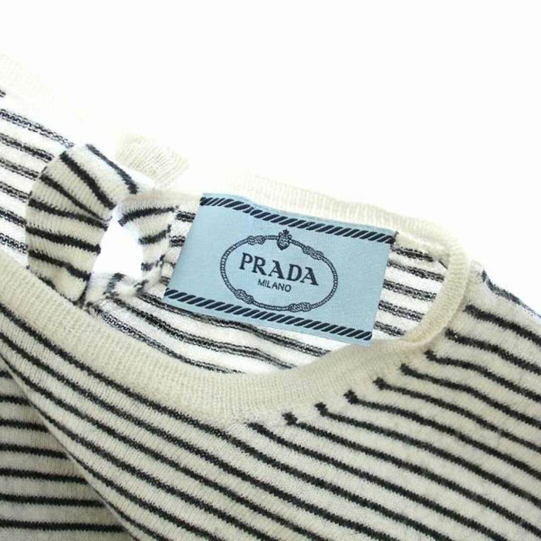 PRADAセーター白トップス L 新品