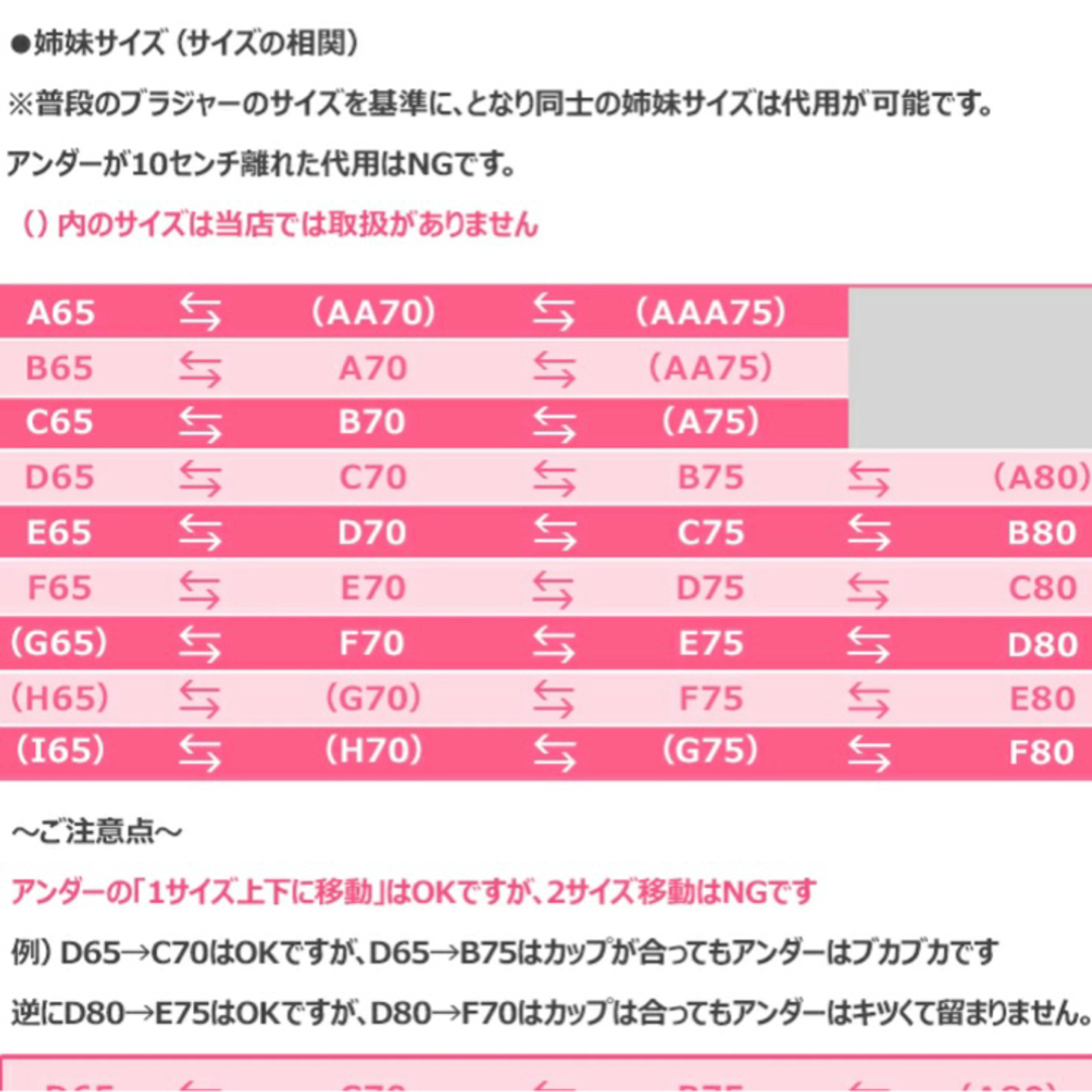 ブライダルインナー3点　C70 レディースの下着/アンダーウェア(ブライダルインナー)の商品写真