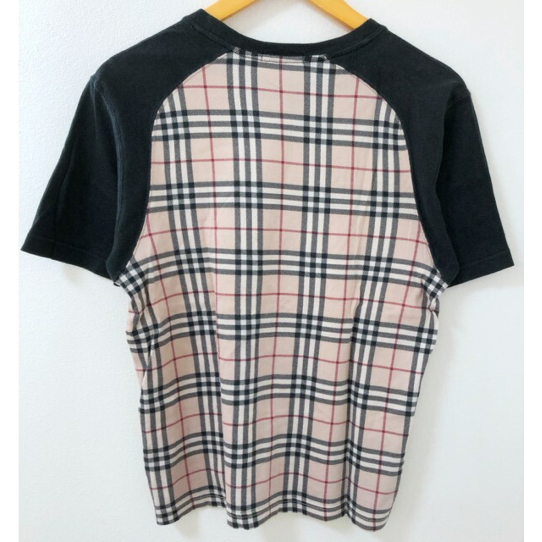 BURBERRY BLACK LABEL(バーバリーブラックレーベル)のBURBERRY BLACK LABEL（バーバリーブラックレーベル）ノバチェック　Ｔシャツ【中古】【007】 メンズのトップス(Tシャツ/カットソー(半袖/袖なし))の商品写真