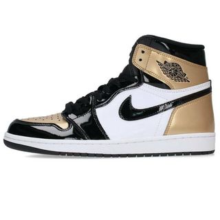 ナイキ(NIKE)のナイキ  AIR JORDAN 1 RETRO HIGH OG NRG GOLD TOE 861428-007 エアジョーダン1レトロゴールドトゥスニーカー メンズ 28cm(スニーカー)