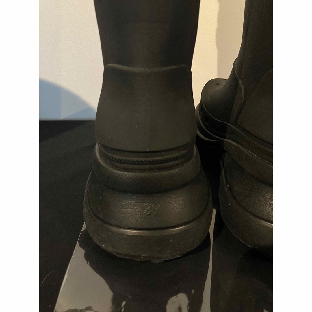 39 黒 balenciaga crocs バレンシアガ クロックス 長靴