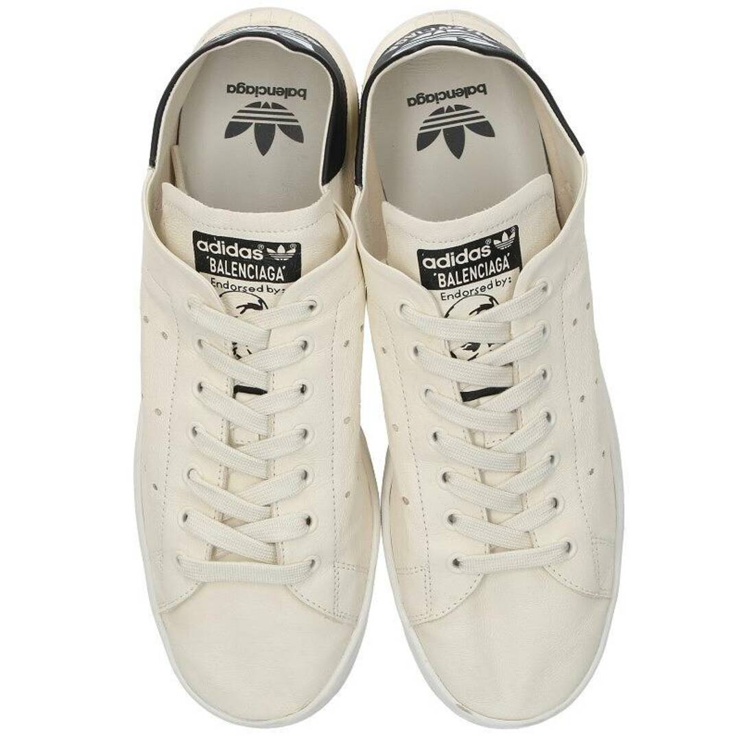 バレンシアガ ×アディダス adidas 721835 STAN SMITH スタンスミスヴィンテージダメージ加工スニーカー メンズ 43