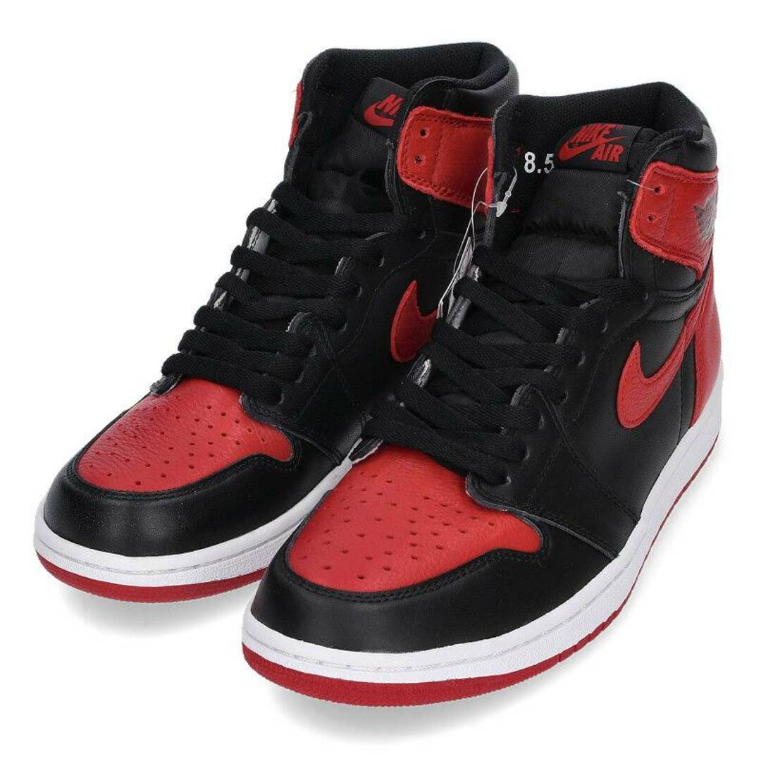 ナイキ 2016 AIR JORDAN 1 RETRO HIGH OG BANNED 555088-001  エアジョーダン1レトロハイオージーバンドスニーカー メンズ 26.5cm