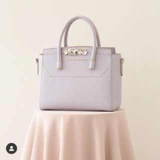 ジルバイジルスチュアート(JILL by JILLSTUART)のジルスチュアート　ロイヤルビジュートート　ブルーグレー(トートバッグ)