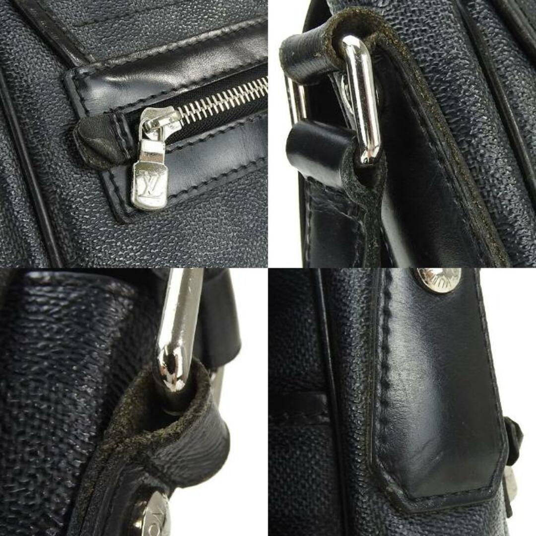 ルイヴィトン ショルダーバッグ メッセンジャーバッグ 斜めがけ ダニエル MM N58029 ダミエ・グラフィット 普段使い ビジネス メンズ 男性 LOUIS VUITTON shoulder bag damier graphite pvc 4