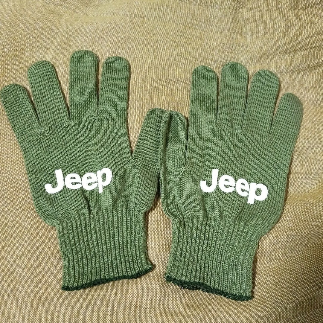 Jeep(ジープ)のJEEP ノベルティ 軍手 エンタメ/ホビーのコレクション(ノベルティグッズ)の商品写真