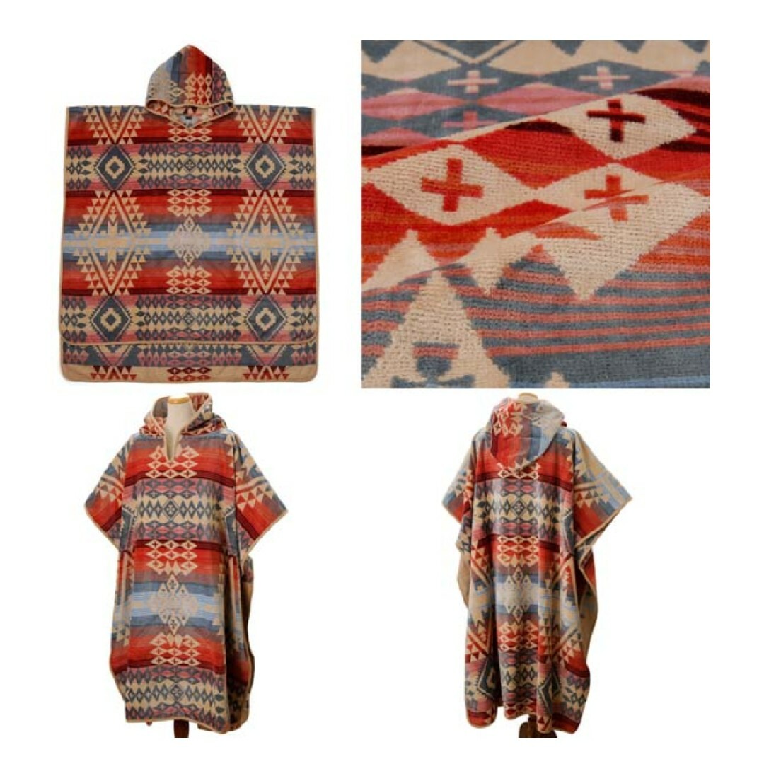 即納在庫あ ペンドルトン ジャガード フーデッドタオル PENDLETON