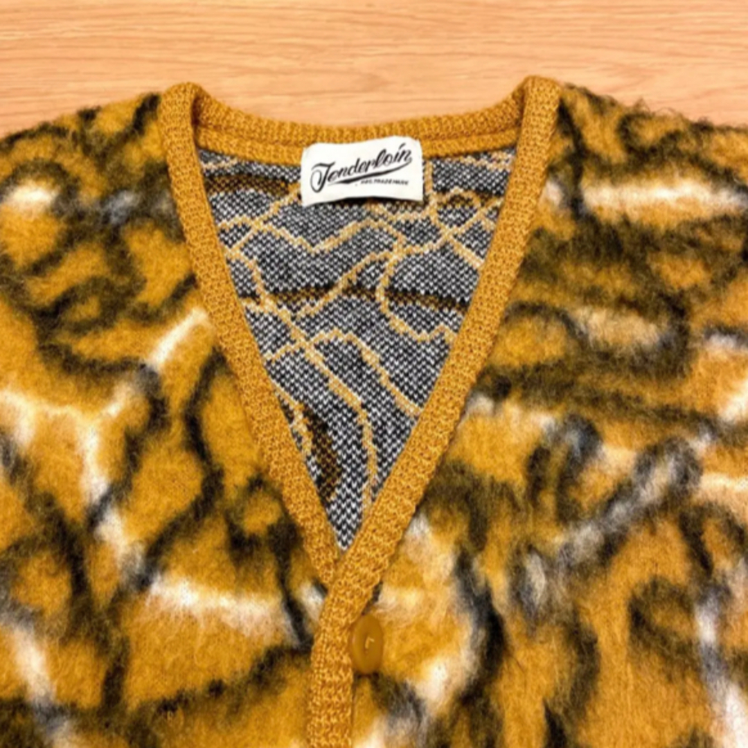 絶版！TENDERLOIN MOHAIR CARDIGAN モヘア カーディガン