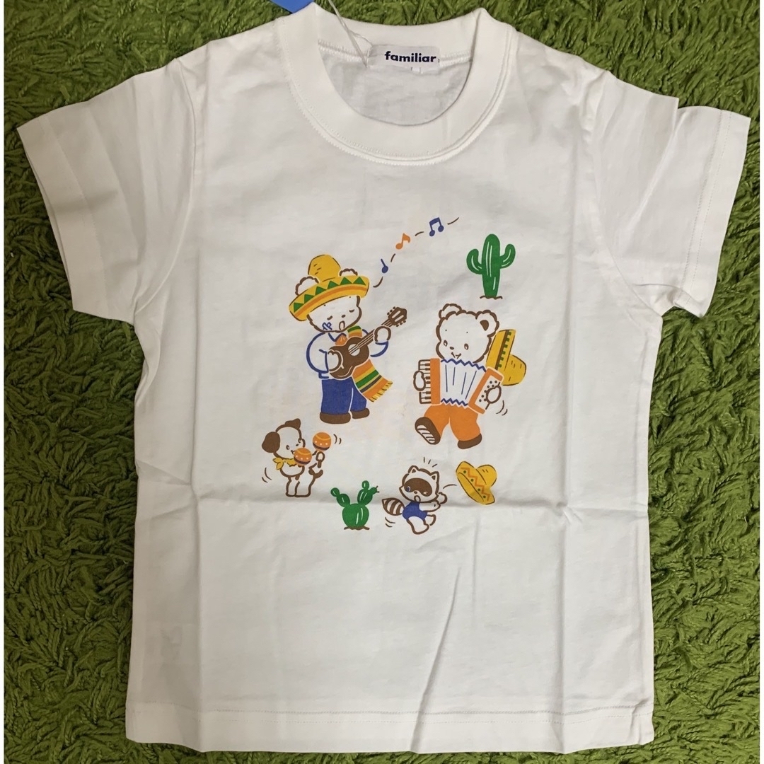 ☆ファミリア　ファミちゃん柄　おはなし　Tシャツ　110㎝☆可愛い　オシャレ