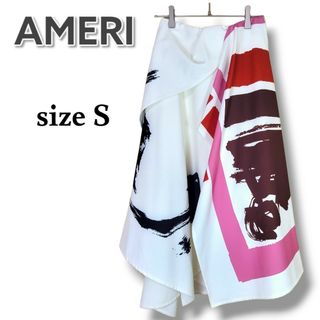 アメリヴィンテージ(Ameri VINTAGE)のアメリ　AMERI　ロングスカート　アシンメトリー　アシメ　ミモレ丈　サイズS(ロングスカート)