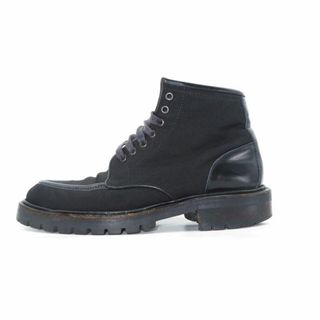グッチ(GUCCI)のGUCCI TOM FORD期 LEATHER NYLON COMBI BOOT(ブーツ)