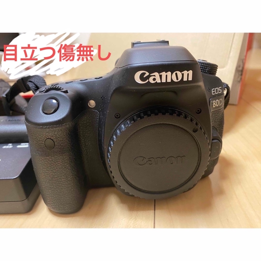 Canon デジタル一眼レフカメラ EOS 80D (W) ボディ