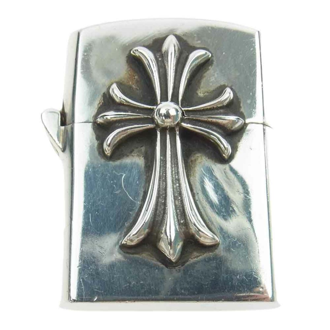 アクセサリーCHROME HEARTS クロムハーツ（原本無） ライター ZIPPO LIGHTERZ-V1 V1 スモール CHクロス ジッポ ライター シルバー系