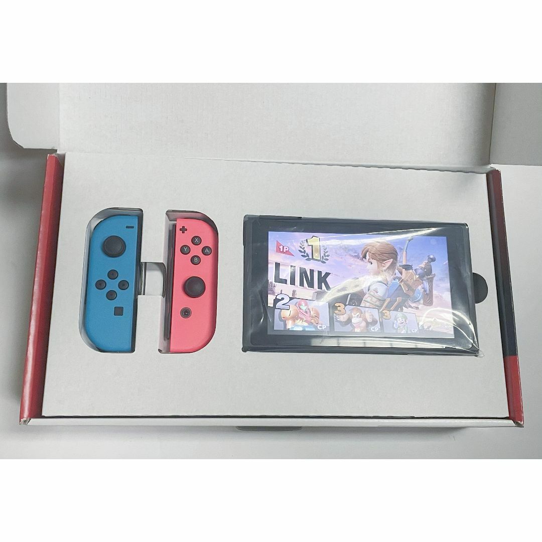 新型 NINTENDO 任天堂 スイッチ Switch ブルー 動作確認済み