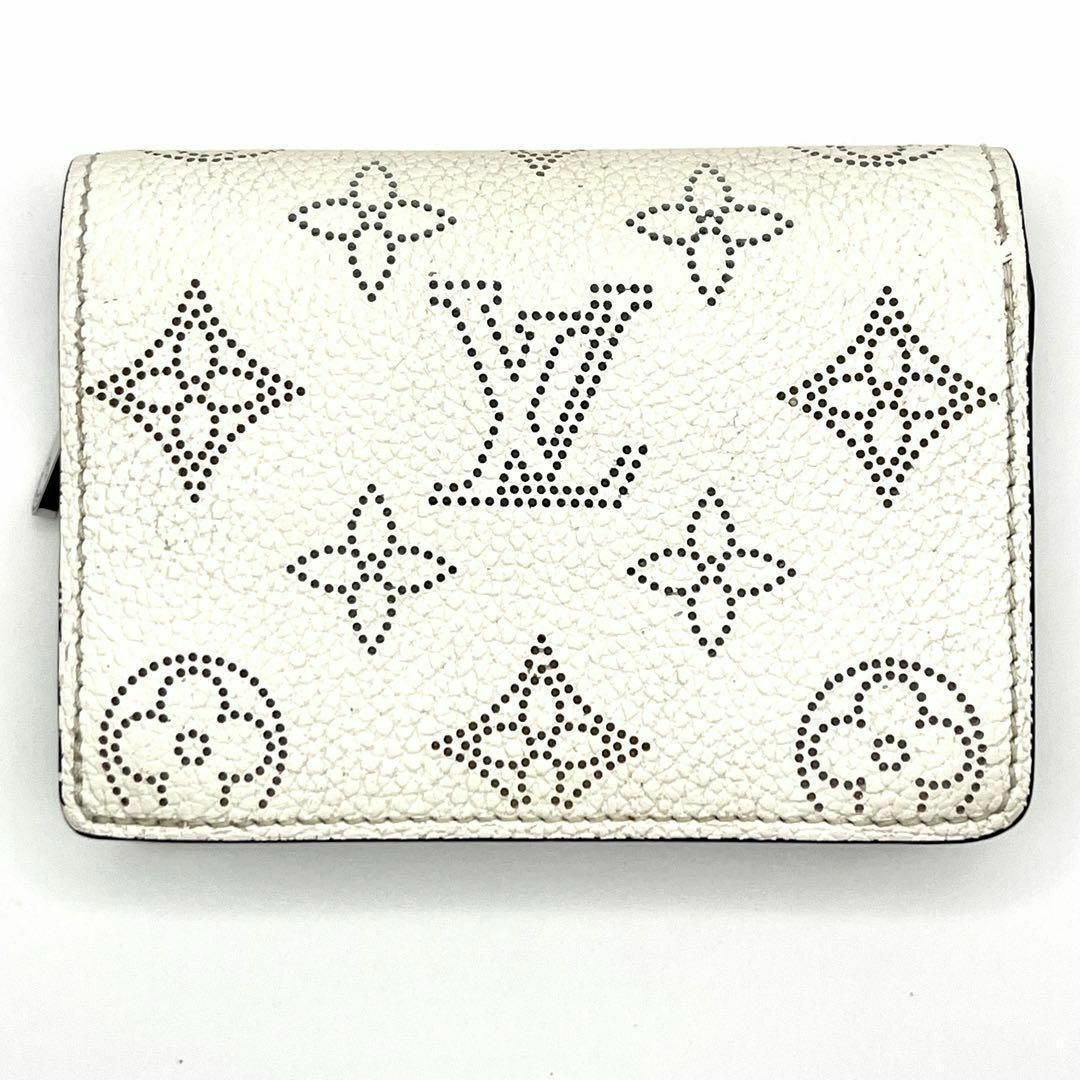 海外規格 極美品✨ルイヴィトン マヒナ ポルトフォイユ クレア 二