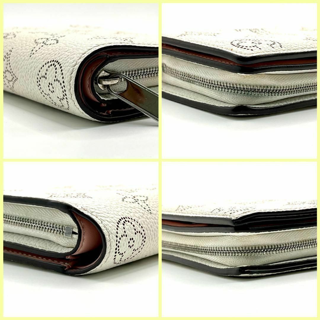 極美品✨ルイヴィトン マヒナ ポルトフォイユ クレア 二つ折り財布M80554