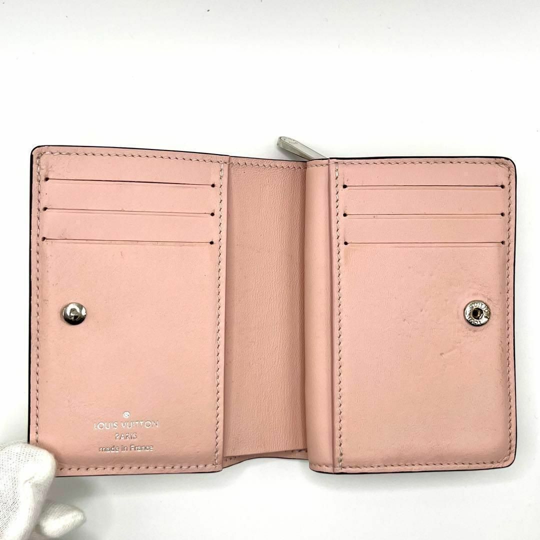 海外規格 極美品✨ルイヴィトン マヒナ ポルトフォイユ クレア 二