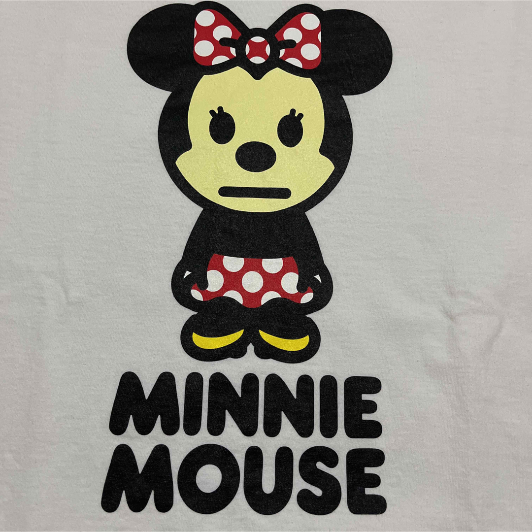 A BATHING APE(アベイシングエイプ)のAPE BAPE KAWS Disney Minnie ミニー　tシャツ　L メンズのトップス(Tシャツ/カットソー(半袖/袖なし))の商品写真