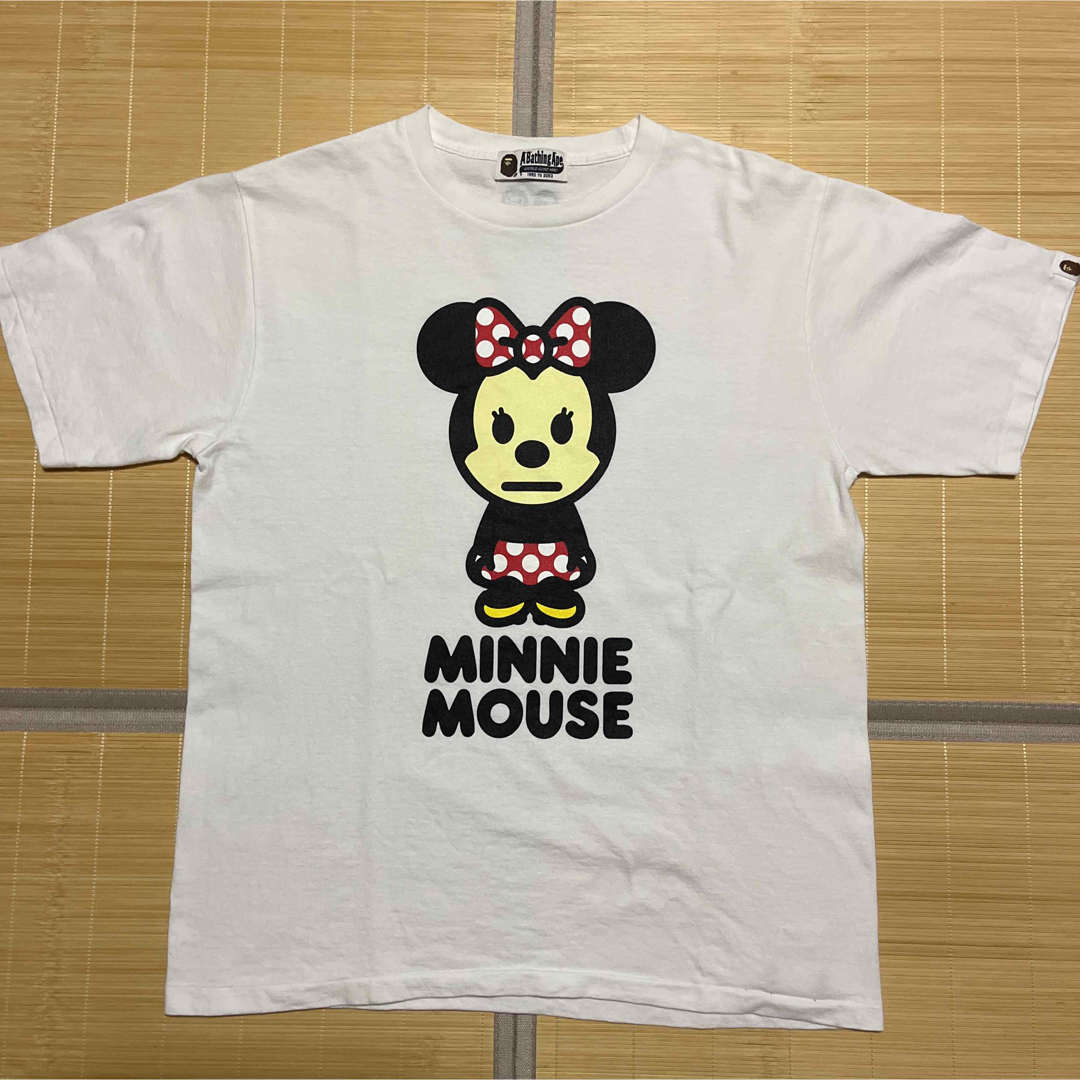 A BATHING APE(アベイシングエイプ)のAPE BAPE KAWS Disney Minnie ミニー　tシャツ　L メンズのトップス(Tシャツ/カットソー(半袖/袖なし))の商品写真