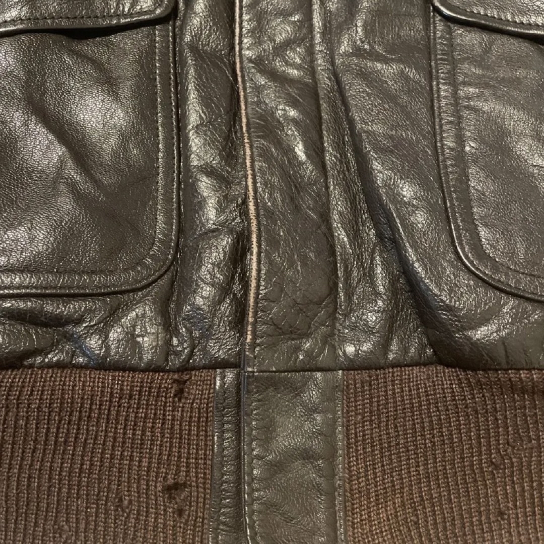 80s L.L.Bean A2 レザージャケット ビンテージ 38 USA-