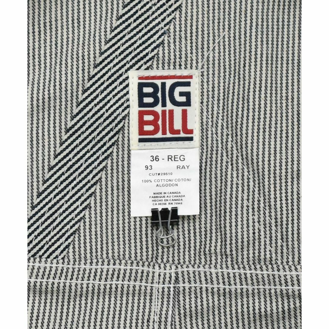 カナダ製 BIG BILL ビッグビル ヒッコリー オーバーオール 36の通販 by