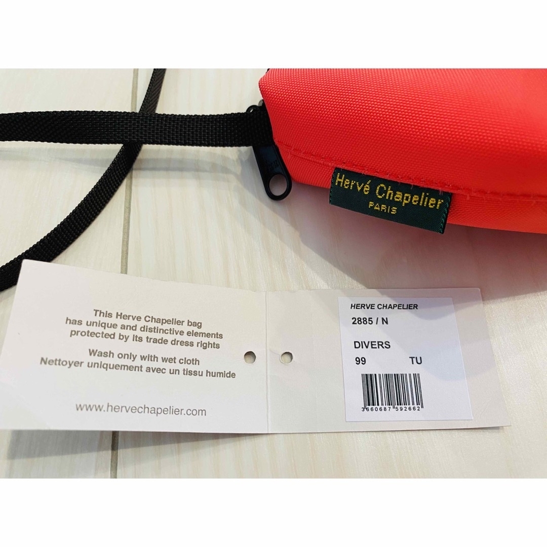 Herve Chapelier(エルベシャプリエ)の【タグ有】エルベシャプリエ　ピンク　ポシェット レディースのバッグ(ショルダーバッグ)の商品写真