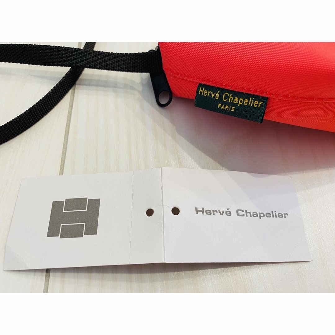 Herve Chapelier(エルベシャプリエ)の【タグ有】エルベシャプリエ　ピンク　ポシェット レディースのバッグ(ショルダーバッグ)の商品写真