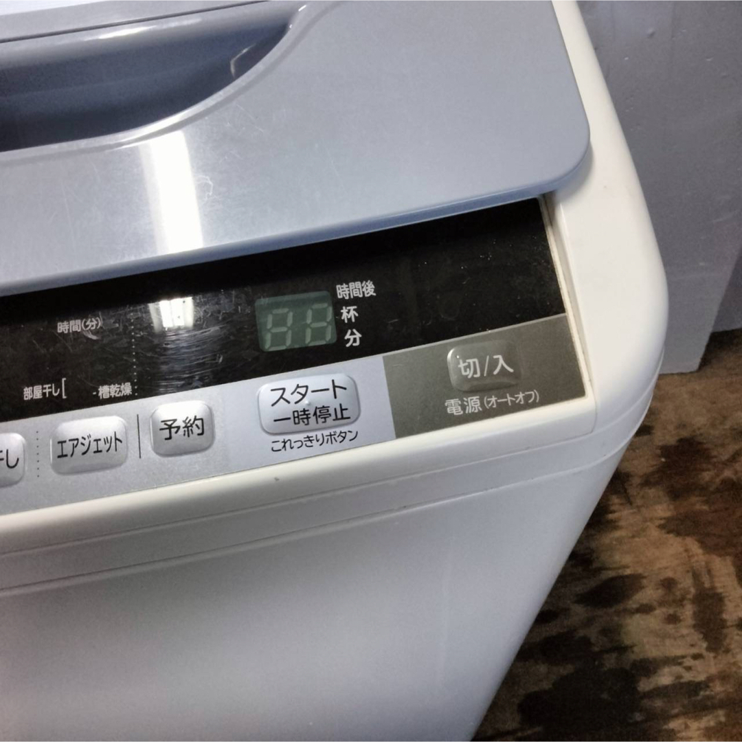 318A HITACHI 大型洗濯機 ビートウォッシュ 8kg 家族用 同棲-