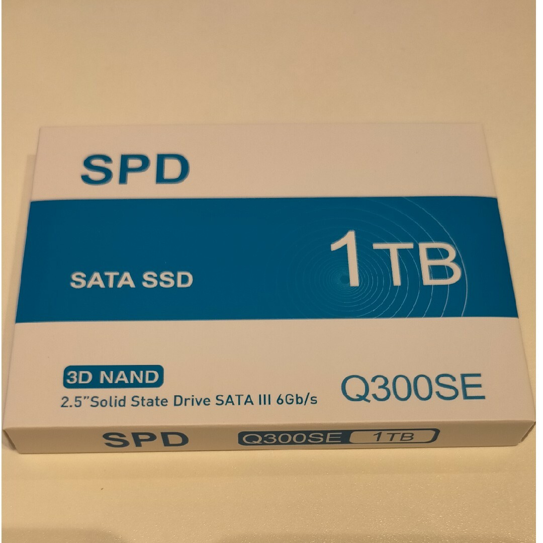 SPD SSD 1TB 内蔵 2.5インチ 7mm SATAIII 6Gb/sの通販 by variegata ...