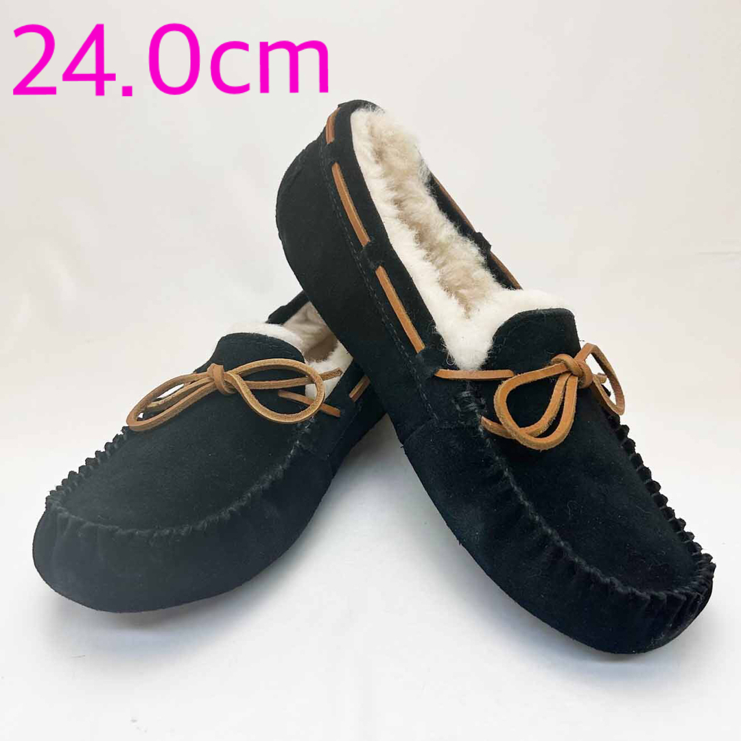 新品 UGG アグ レディース モカシン ダコタ ピューター 24.0cm-