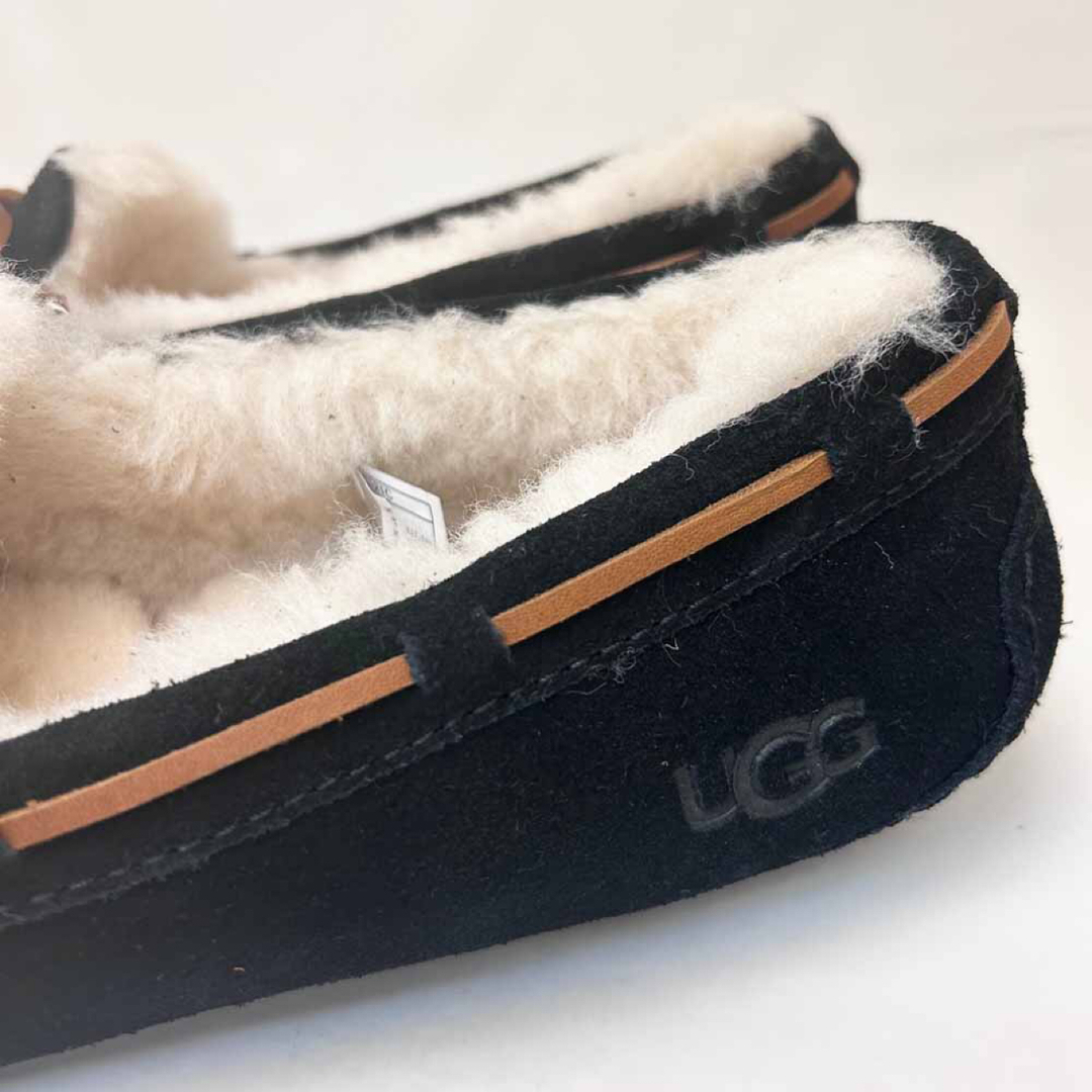 新品 UGG アグ レディース モカシン ダコタ ブラック 24.0cm