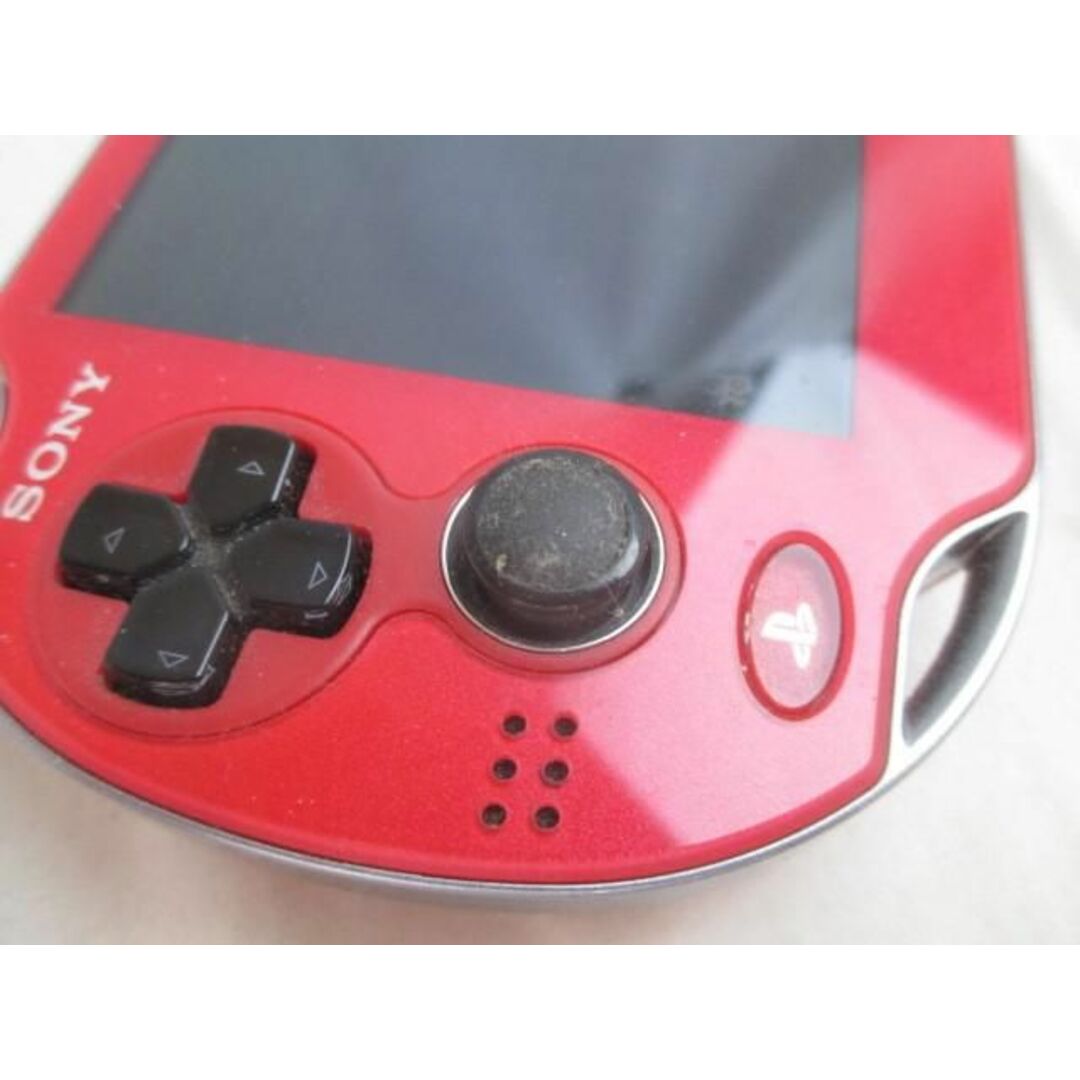 品 ゲーム PS Vita 本体 PCH-1000 レッド 動作品