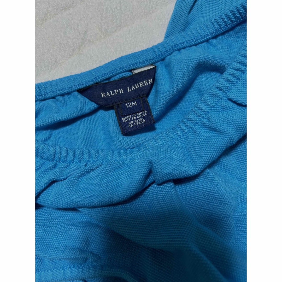 POLO RALPH LAUREN(ポロラルフローレン)のポロラルフローレン　Polo Ralph Lauren ワンピース キッズ/ベビー/マタニティのベビー服(~85cm)(ワンピース)の商品写真