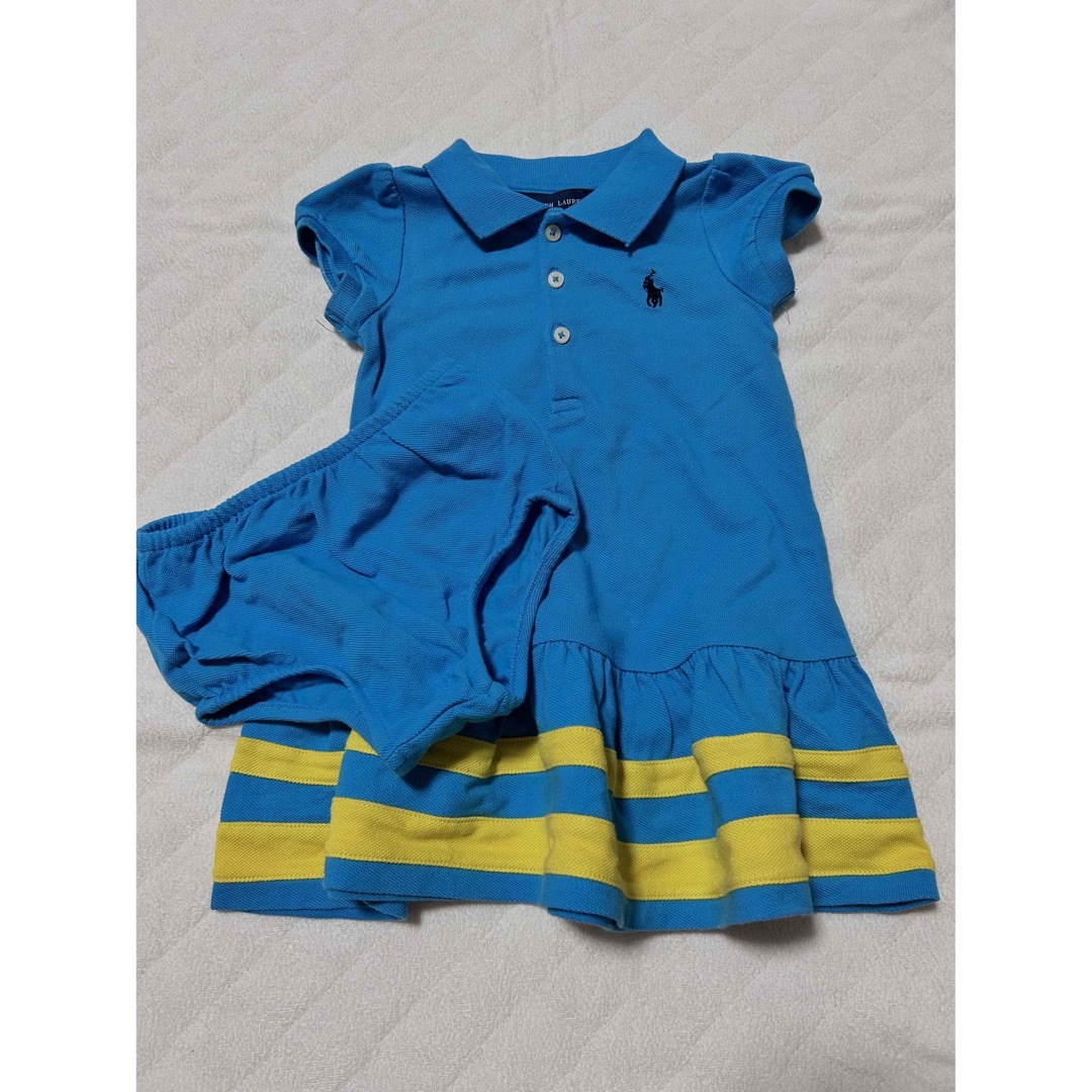 POLO RALPH LAUREN(ポロラルフローレン)のポロラルフローレン　Polo Ralph Lauren ワンピース キッズ/ベビー/マタニティのベビー服(~85cm)(ワンピース)の商品写真