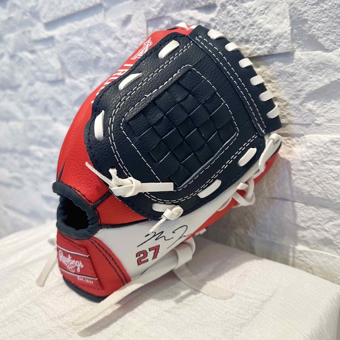 Rawlings(ローリングス)のエンゼルス 公式グッズ マイクトラウト 仕様 グローブ キッズ スポーツ/アウトドアの野球(グローブ)の商品写真