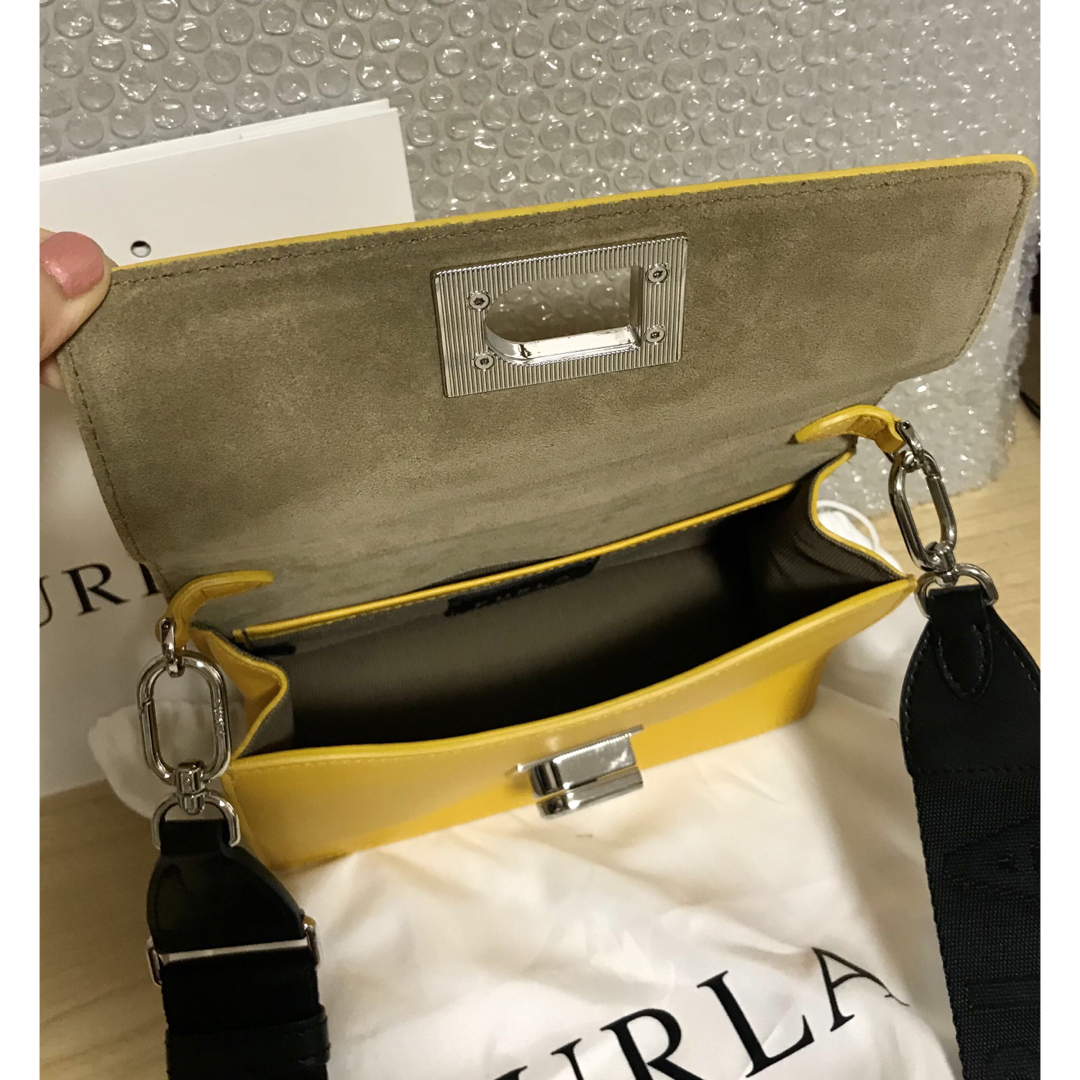 FURLA  フルラ　アニマル柄　訳あり　ハンドバック