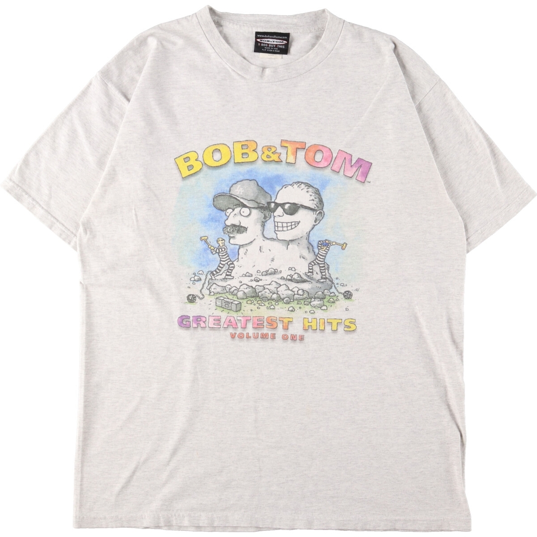 THE BOB AND TOM SHOW 両面プリント プリントTシャツ USA製 メンズXL /eaa363221