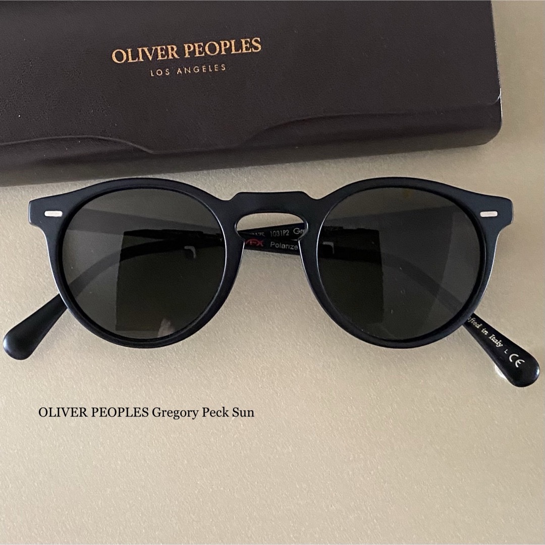 OV256 新品 OLIVER PEOPLES Gragory Peck Sun