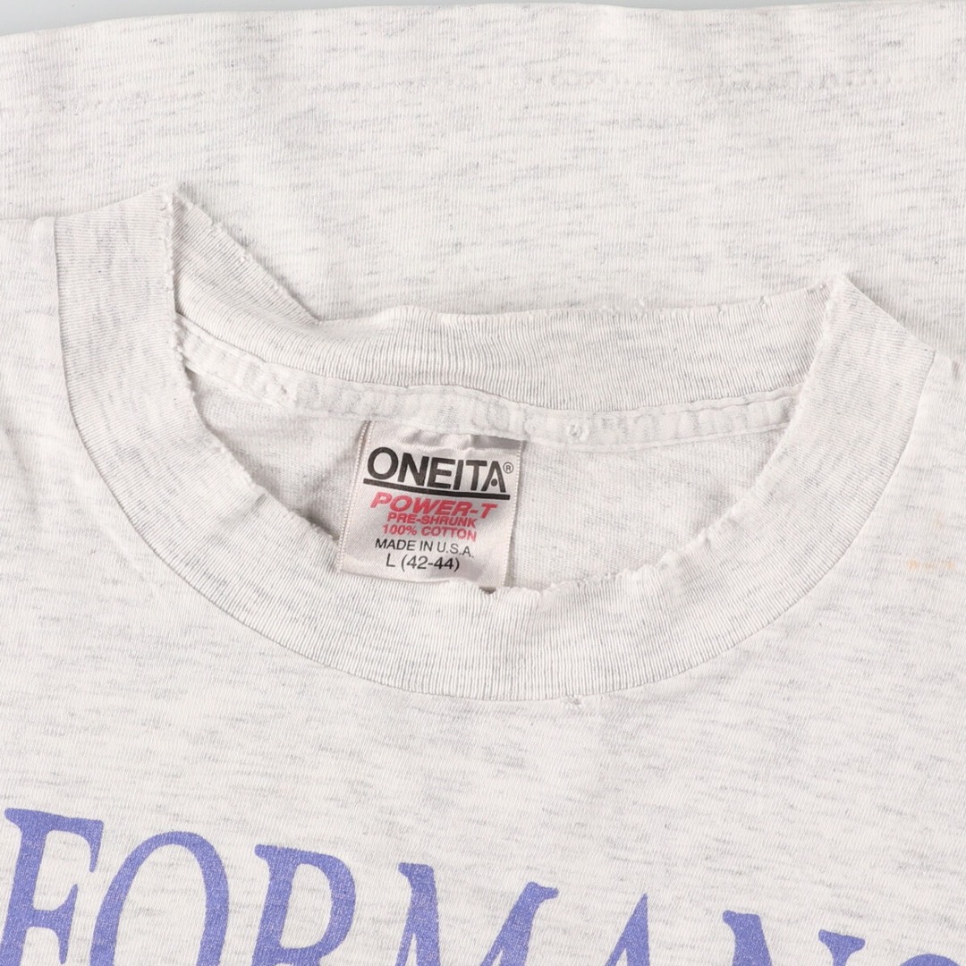 90年代 ONEITA 両面プリント プリントTシャツ USA製 メンズL ヴィンテージ /eaa363224
