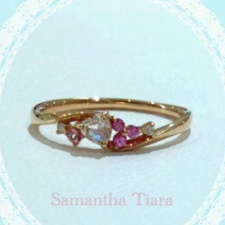 サマンサティアラ(Samantha Tiara)の新品同様！サマンサティアラ ハートリング(リング(指輪))