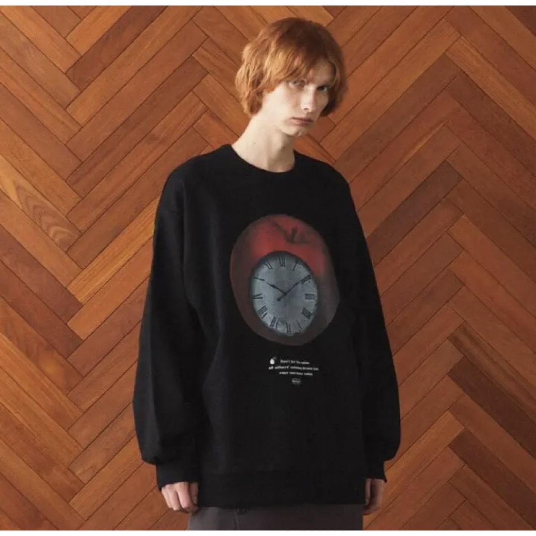 【完売品】SHAREEF “ APPLE ” BIG SWEAT ラスト一点メンズ