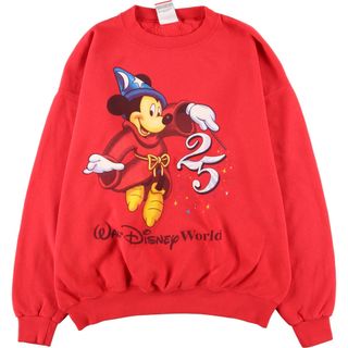 古着 90年代 MICKEY INC MICKEY MOUSE ミッキーマウス キャラクタースウェットシャツ トレーナー メンズXL ヴィンテージ /eaa363241(スウェット)