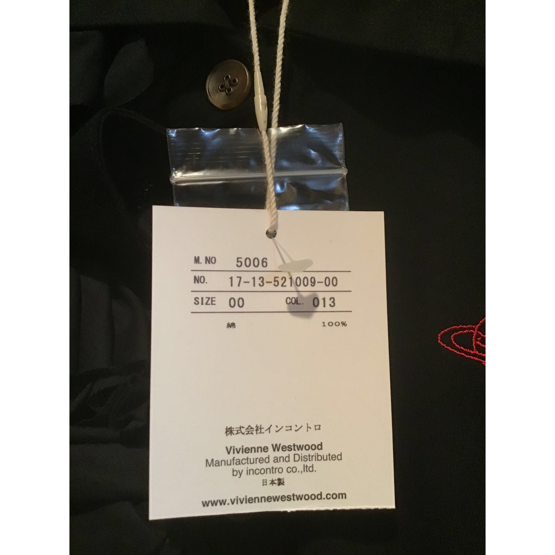 Vivienne Westwood(ヴィヴィアンウエストウッド)のk様専用　新品未使用品　ビビアンウエストウッド　フリル　ポロワンピース　 レディースのワンピース(ひざ丈ワンピース)の商品写真