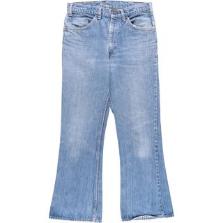 リーバイス(Levi's)の古着 70年代 リーバイス Levi's 646 0217 ベルボトムジーンズ デニムパンツ メンズw32 ヴィンテージ /eaa361875(デニム/ジーンズ)