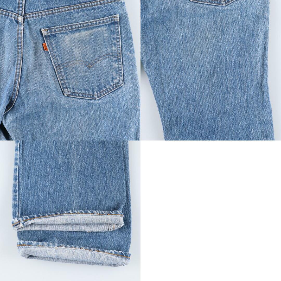 古着 70年代 リーバイス Levi's 20517-0217 オレンジタブ ブーツカットジーンズ デニムパンツ メンズw32 ヴィンテージ /eaa361876