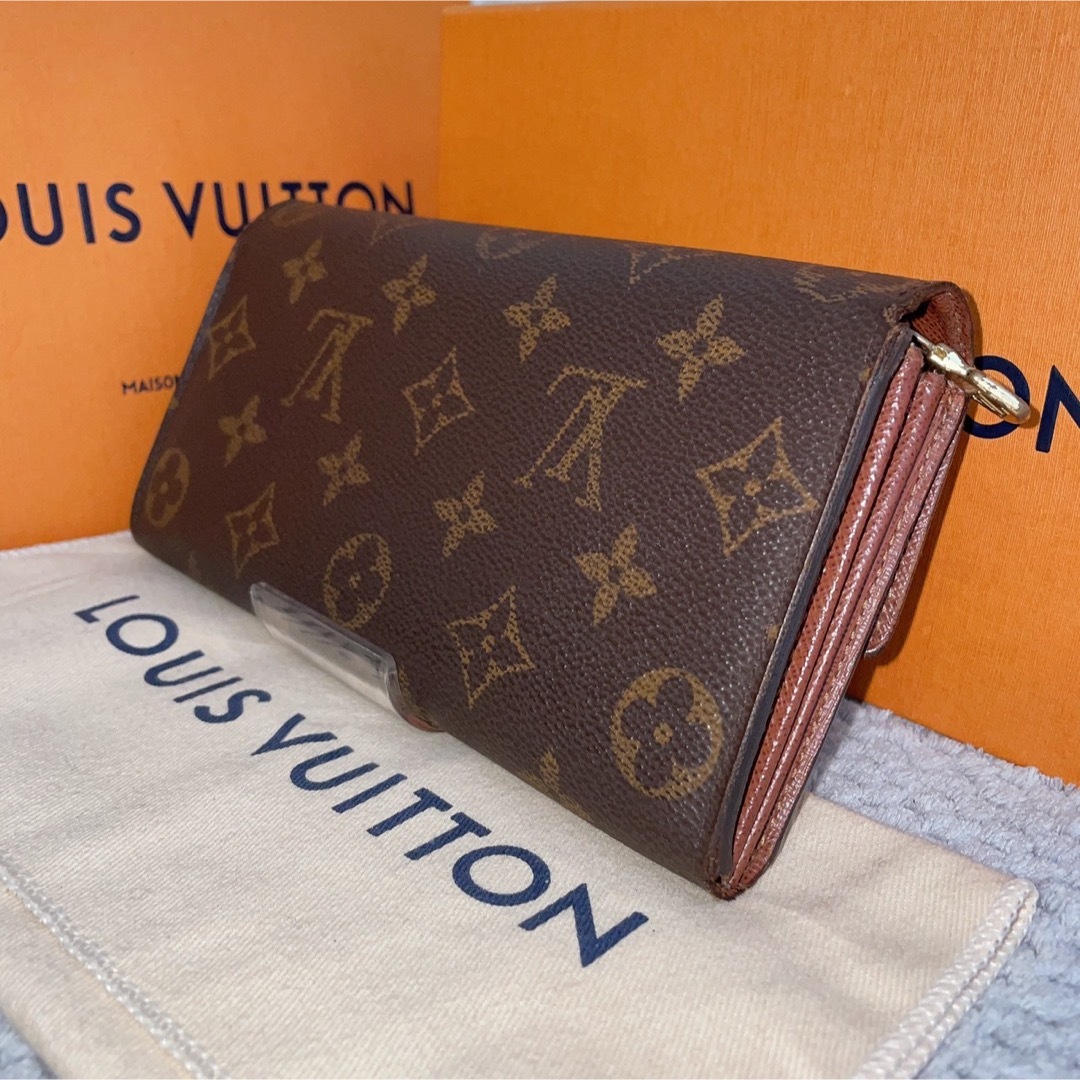 LOUIS VUITTON(ルイヴィトン)の【美品】 ルイヴィトン ポルトフォイユ サラ モノグラム 長財布 レディースのファッション小物(財布)の商品写真