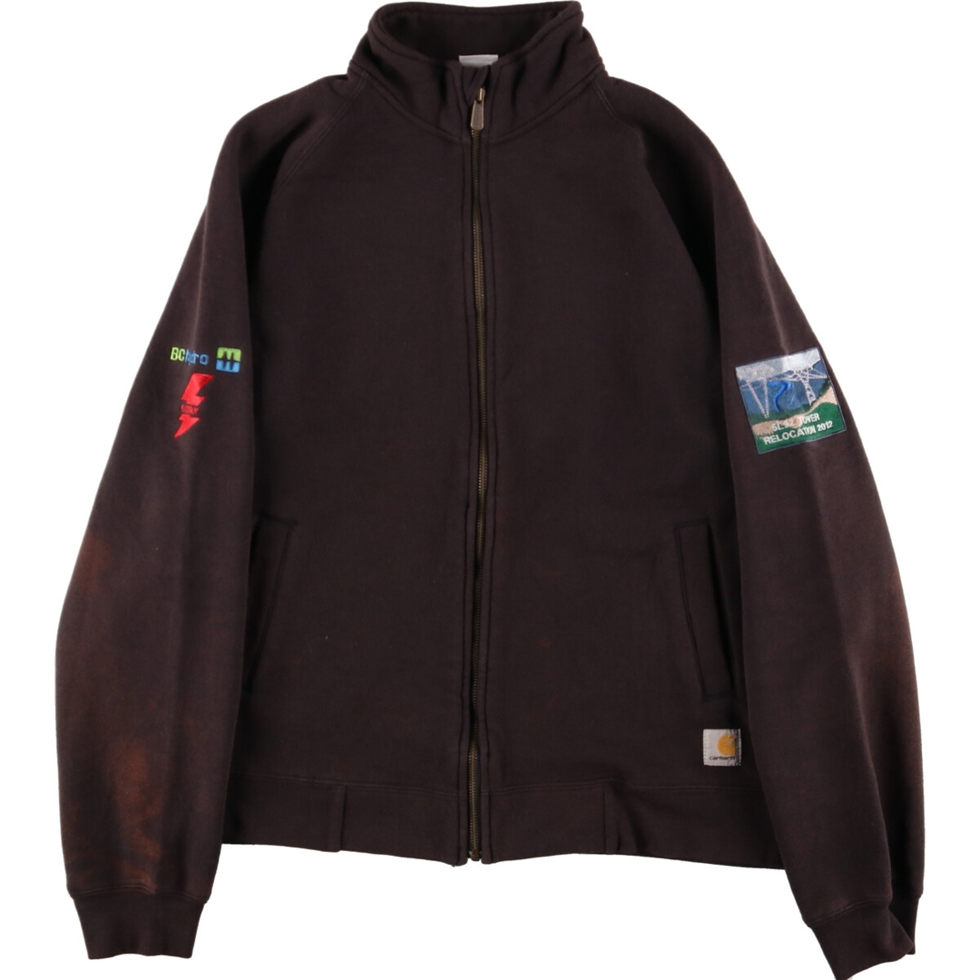 カーハート Carhartt フルジップスウェットシャツ トレーナー メンズXL /eaa363691