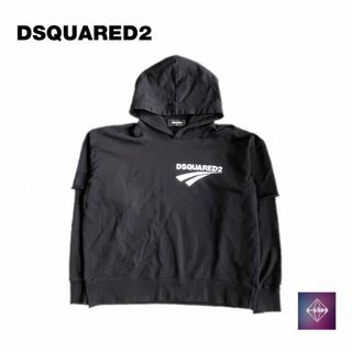 ディースクエアード(DSQUARED2)の【美品】DSQUARED2 ディースクエアード スウェットパーカー トップス(パーカー)